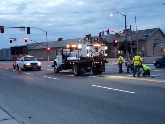 Road work