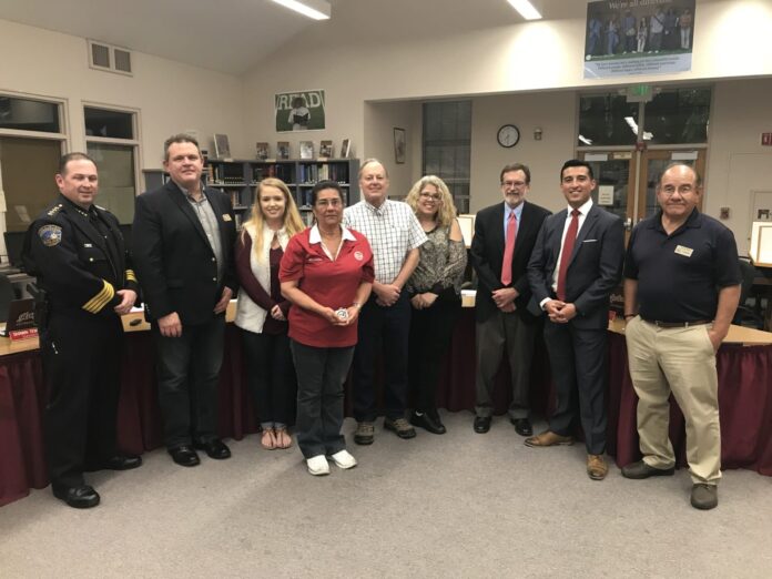 SBHS board recognizes security supervisor