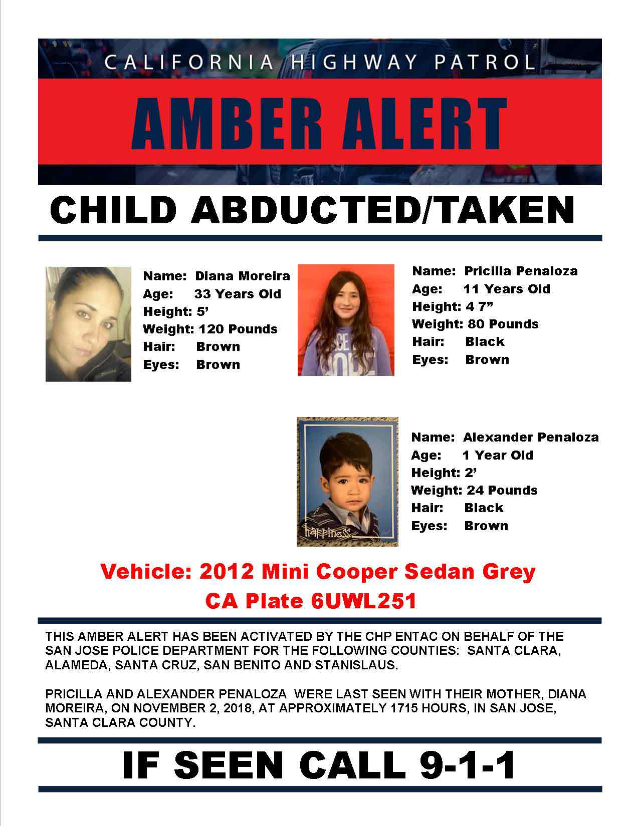 Mother two children still sought after Amber Alert San Benito Live