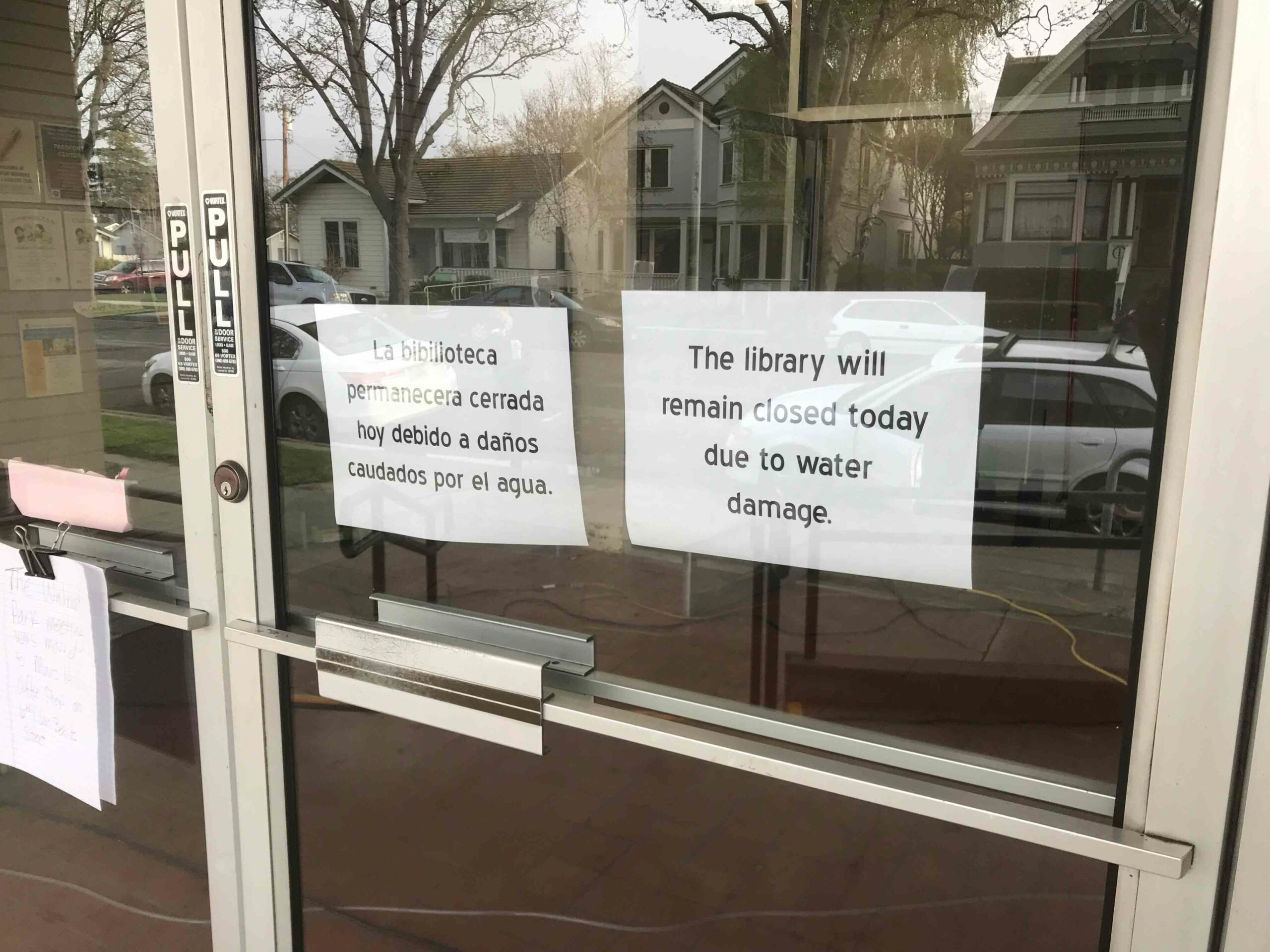 Water damage forces closure of San Benito County library | San Benito Live